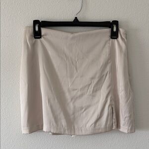 Elegant Cream Women's Skort